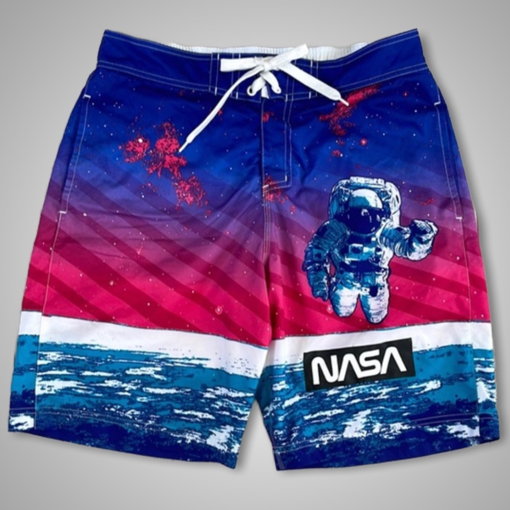 [ Buzz Aldrin ] - NASA Swim Trunks